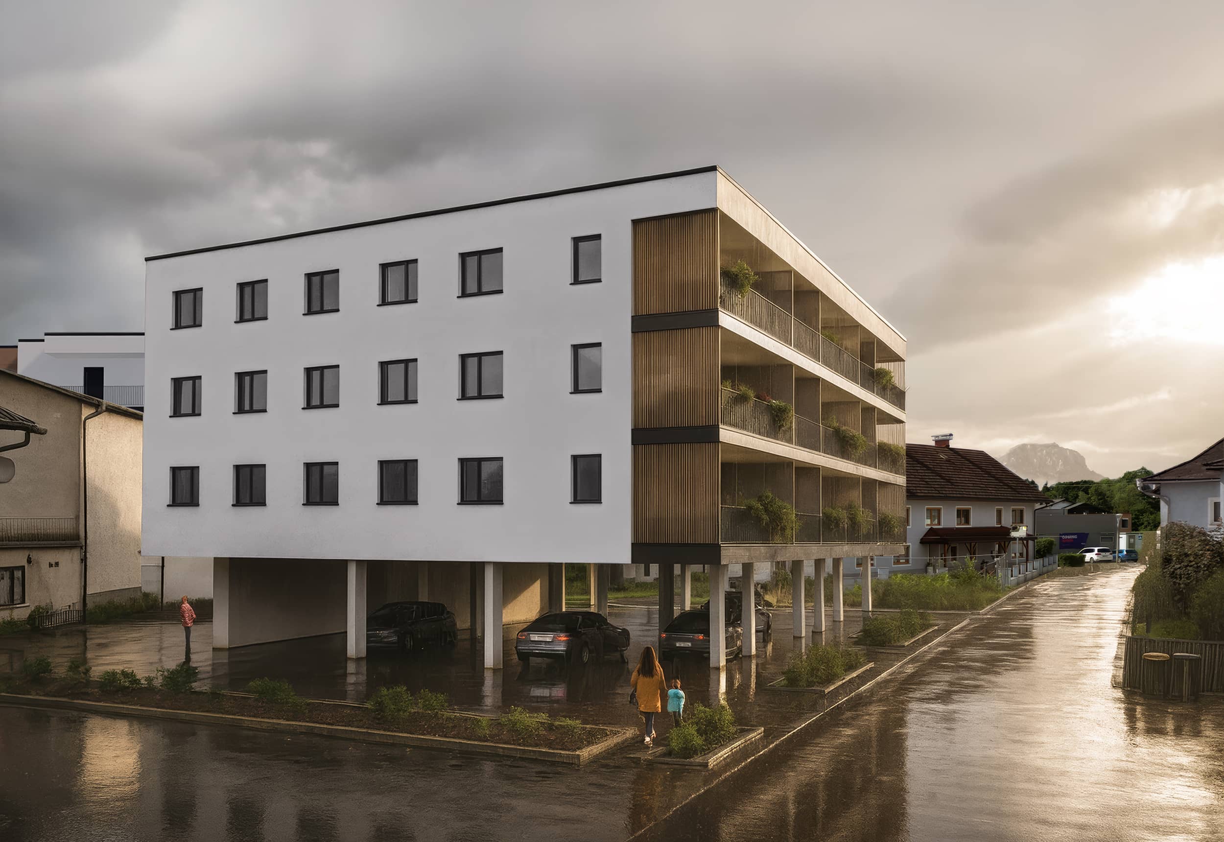 Vorchdorf Bahnhofstraße 14 von Außen